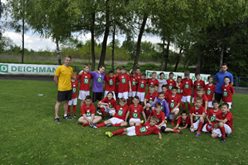 zawodnicy AP Kolbuszowa z trenerami